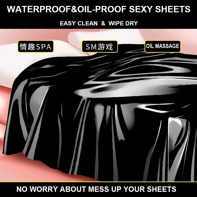 

Один размер SM водонепроницаемый маслонепроницаемый секс-постельное белье для пар игры Флирт листы бондаж влажная масляная игра сексуальные игрушки товары