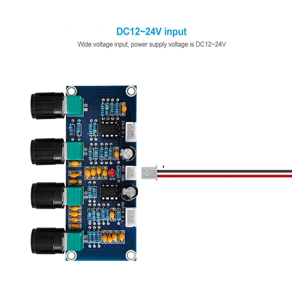 Universal DC 12-24V Microphone Power Amplifier Board Adjustable Mic Amp Module Audio Equipment Modified Electronic Component
Universal DC 12-24V Microphone Power Amplifier Board Adjustable Mic Amp Module Audio Equipment Modified Electronic Component