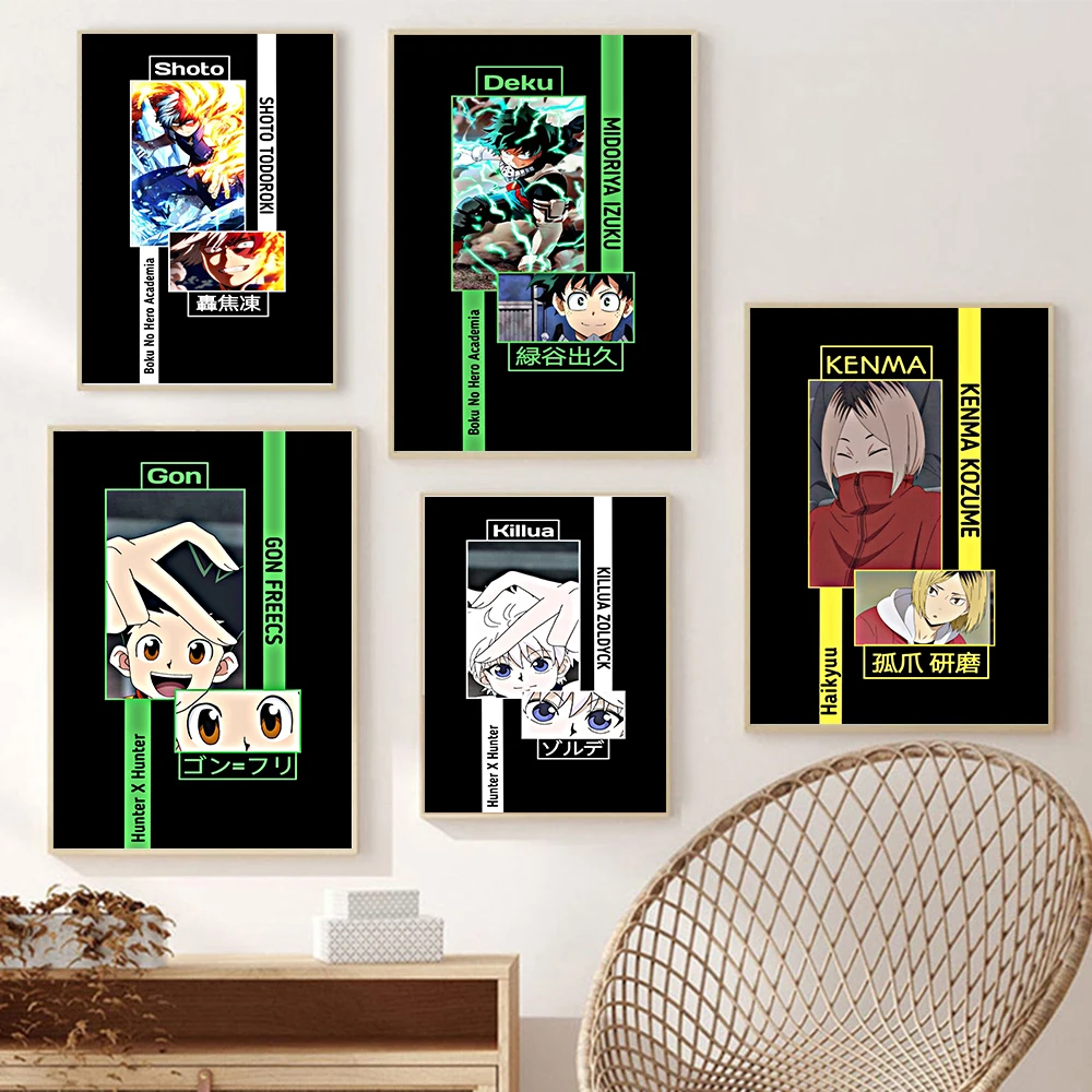 Современные Мультяшные плакаты My Hero Академия Холст Картина Hunter X Hunter GON · FREECSS Haikyuu настенный кухонный арт спальня домашний декор
Современные Мультяшные плакаты My Hero Академия Холст Картина Hunter X Hunter GON · FREECSS Haikyuu настенный кухонный арт спальня домашний декор