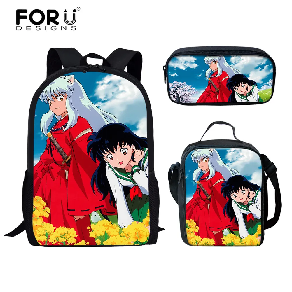FORUDESIGNS Inuyasha, школьный рюкзак с аниме-рисунком для подростков, мальчиков и девочек, вместительный студенческий рюкзак, Студенческая Повседне...
FORUDESIGNS Inuyasha, школьный рюкзак с аниме-рисунком для подростков, мальчиков и девочек, вместительный студенческий рюкзак, Студенческая Повседне...