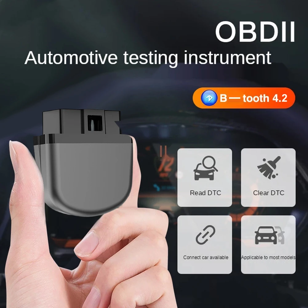 Bluetooth-compatible 4.2 OBD2 Scanner Engine Code Reader Car Diagnostic Tool OBDII Reader Car Repair Tool Accessories
Bluetooth-compatible 4.2 OBD2 Scanner Engine Code Reader Car Diagnostic Tool OBDII Reader Car Repair Tool Accessories