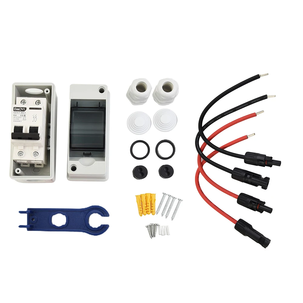 Solar Circuit Breaker Miniature 2P Poles DC12-240V DZ47X 30A IP65 IP65 Waterproof Junction Box PV Isolator Switch
Solar Circuit Breaker Miniature 2P Poles DC12-240V DZ47X 30A IP65 IP65 Waterproof Junction Box PV Isolator Switch