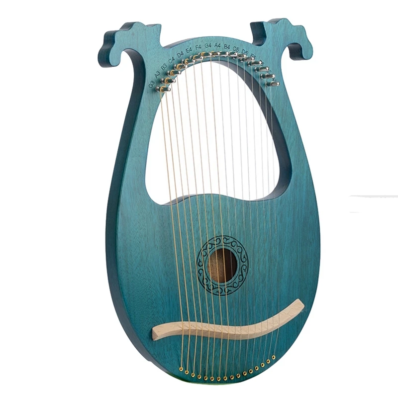 Lyre Harp 16 Strings Wooden Musical Instrument String Instrument With Tuning Wrench Spare Strings
Lyre Harp 16 Strings Wooden Musical Instrument String Instrument With Tuning Wrench Spare Strings