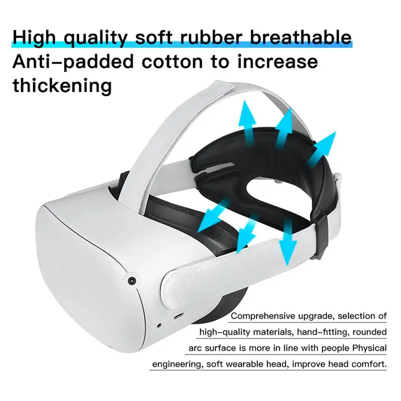 Head Strap Djustable For Oculus Quest 2 Halo Strap ,Increase Supporting Forcesupport , Comfort for Oculus Quest2 Accessorie
Head Strap Djustable For Oculus Quest 2 Halo Strap ,Increase Supporting Forcesupport , Comfort for Oculus Quest2 Accessorie