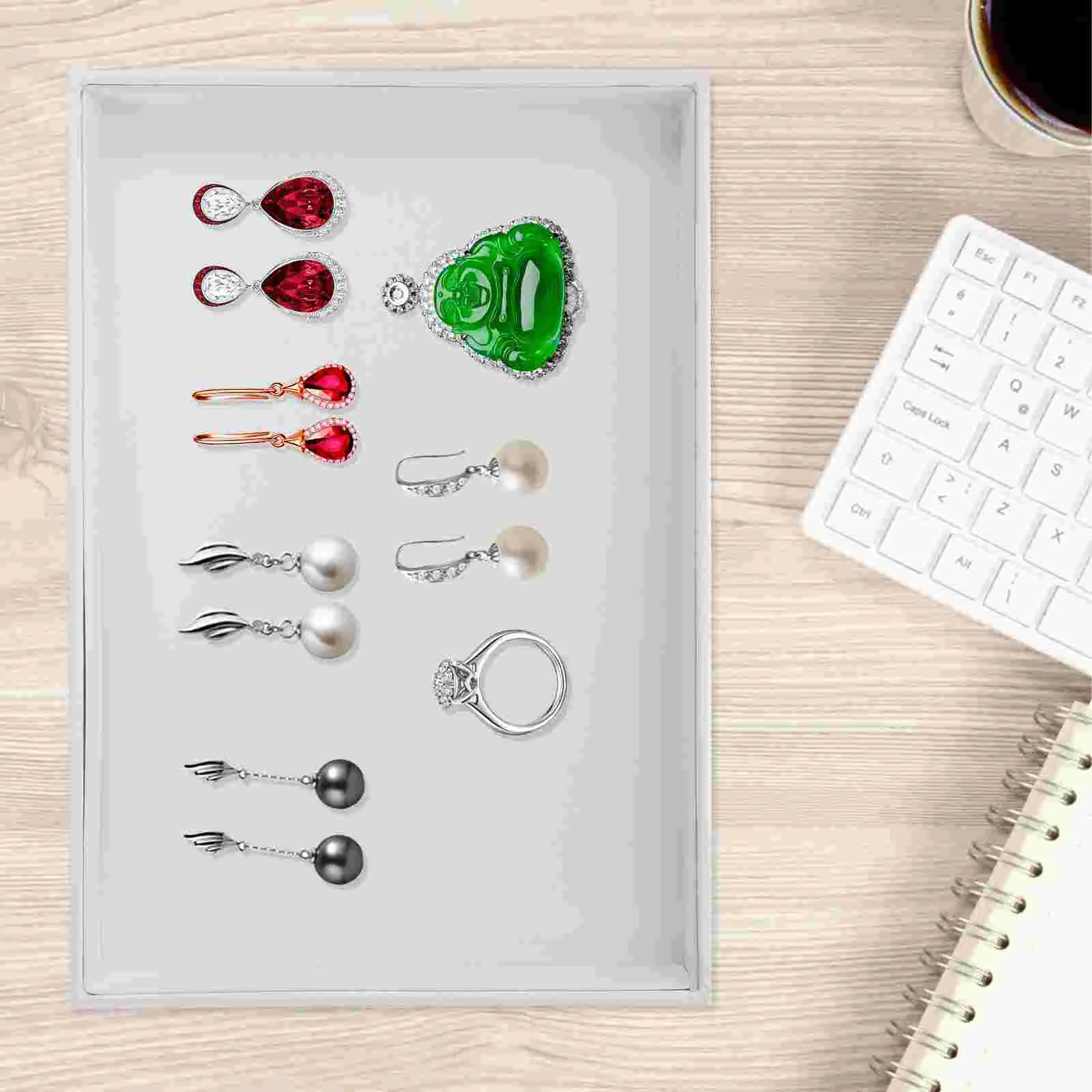 Storage Tray Valet Tray Ring Jewelry Organizer Display MDF Compartments Man
Storage Tray Valet Tray Ring Jewelry Organizer Display MDF Compartments Man