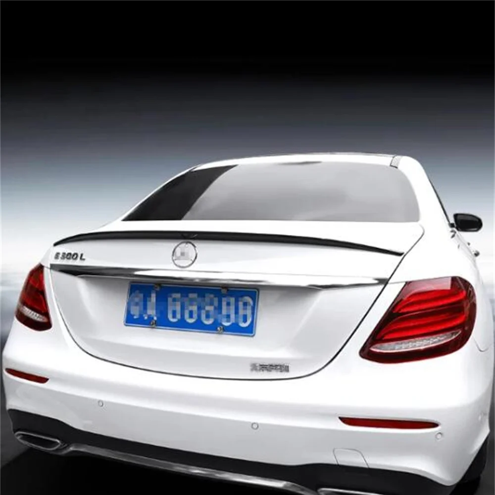 For Benz E class W213 lip spoiler wing tail E320LE260LE300L E53 style spoiler ABS Material Car Rear trunk Wing Primer Color
For Benz E class W213 lip spoiler wing tail E320LE260LE300L E53 style spoiler ABS Material Car Rear trunk Wing Primer Color