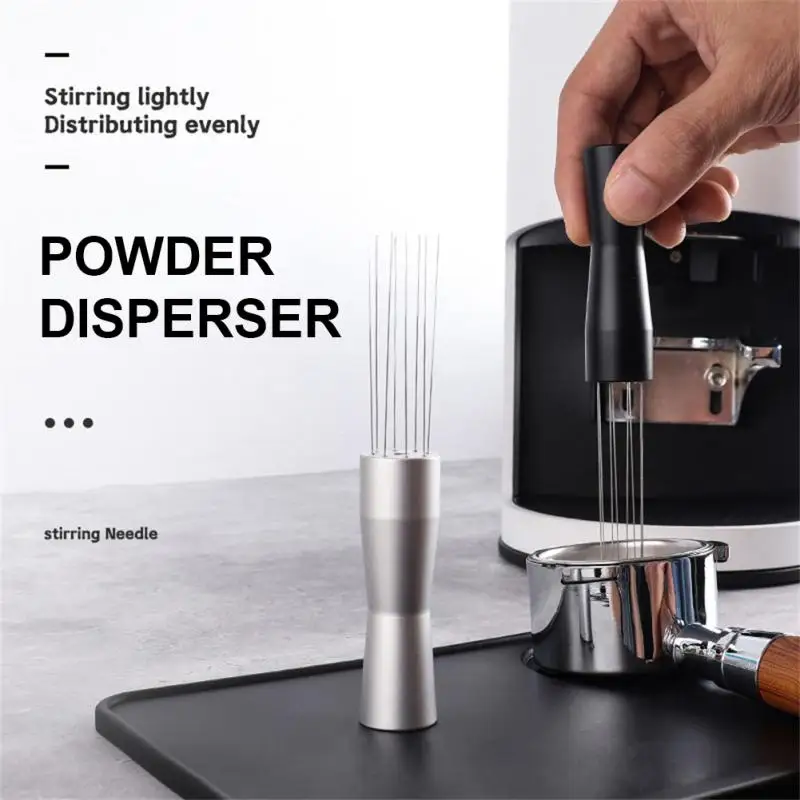 1pc Coffee Powder Tamper Distributor Leveler Tool Coffee Powder Espresso Stirrer Stirring Tool Stainless Steel Stirring Needles
1pc Coffee Powder Tamper Distributor Leveler Tool Coffee Powder Espresso Stirrer Stirring Tool Stainless Steel Stirring Needles