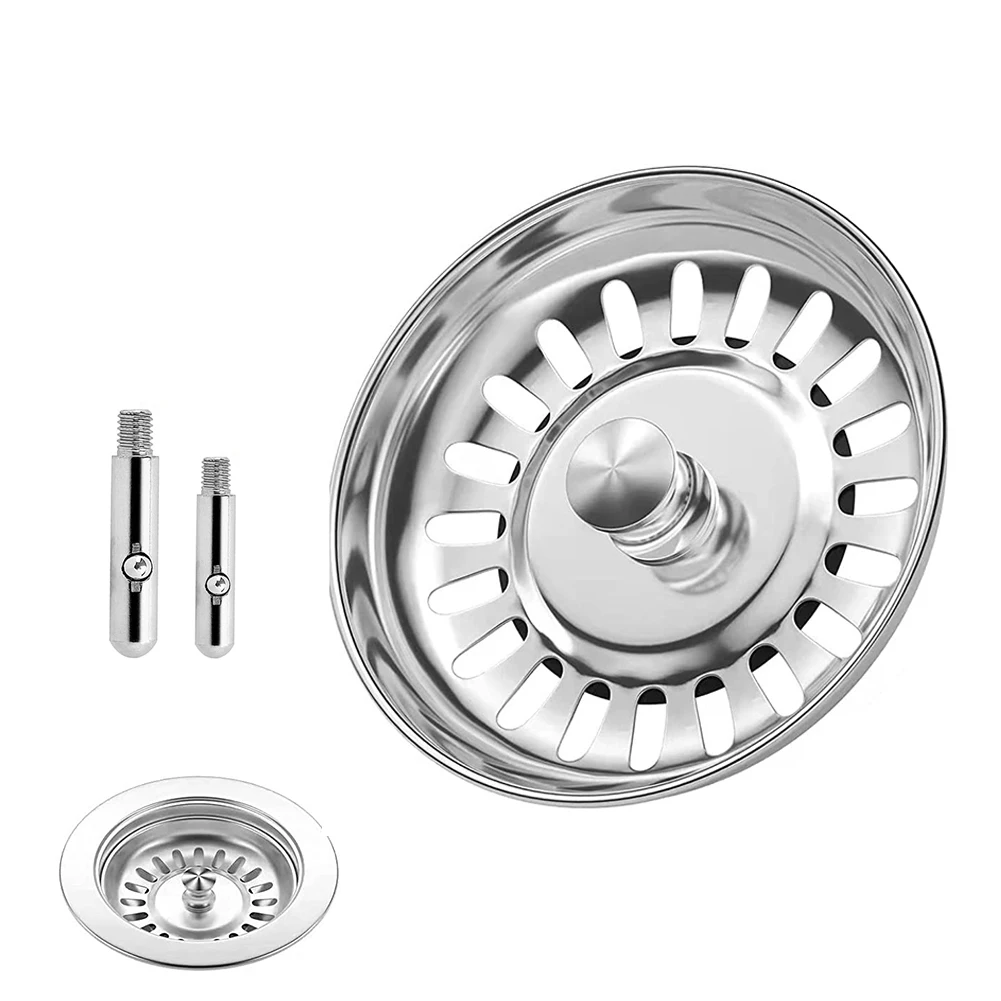 Stainless Steel Kitchen Sink Strainer Stopper Waste Plug Sink Filter For Bathroom Sinks Basins Kitchen Sink Kitchen Accessories
Stainless Steel Kitchen Sink Strainer Stopper Waste Plug Sink Filter For Bathroom Sinks Basins Kitchen Sink Kitchen Accessories