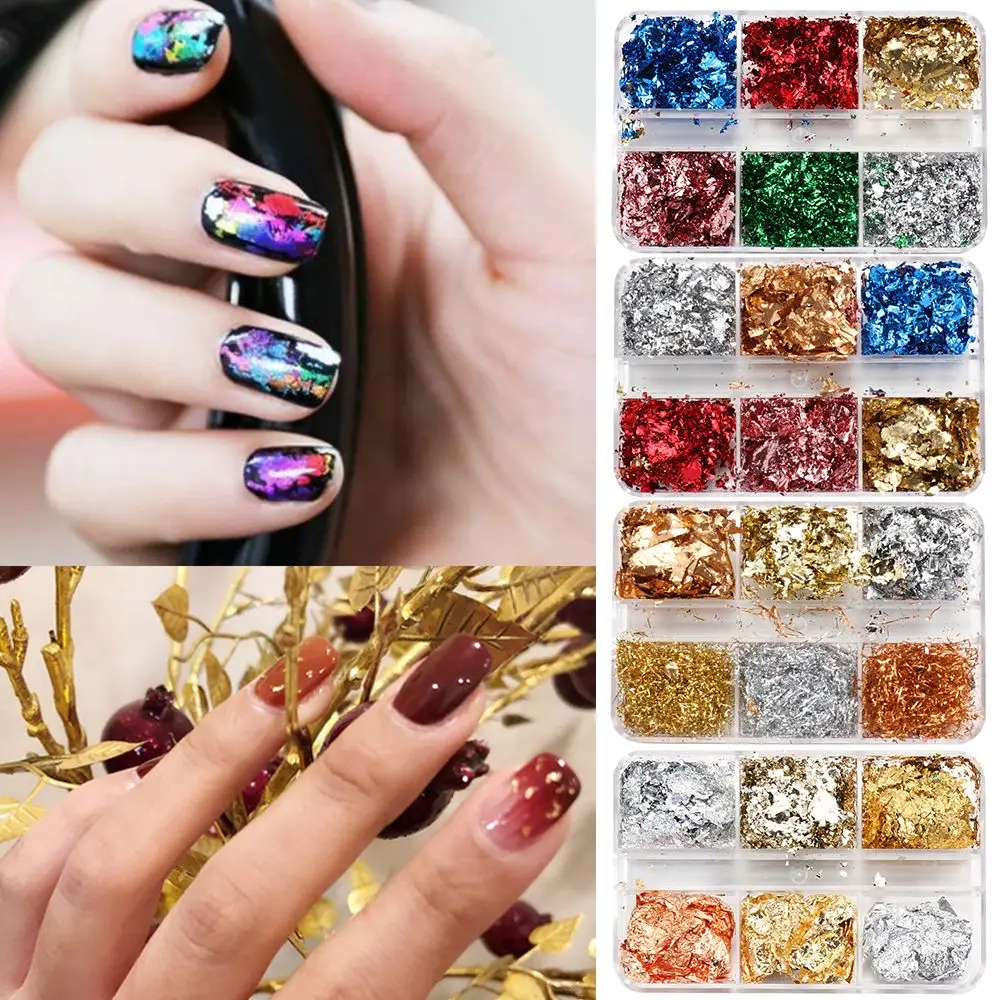 Manicure Nail Glitter DIY Ultra-thin Nail Gold Foil Aluminum Sequins Gold Glitter Flakes Irregular Spangles
Manicure Nail Glitter DIY Ultra-thin Nail Gold Foil Aluminum Sequins Gold Glitter Flakes Irregular Spangles