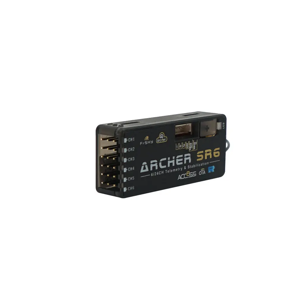 Приемник для радиоуправляемого дрона и самолета FRSKY ARCHER SR6 OTA 2,4G 6/24CH ACCESS S.Port/F.Port PWM SBUS
Приемник для радиоуправляемого дрона и самолета FRSKY ARCHER SR6 OTA 2,4G 6/24CH ACCESS S.Port/F.Port PWM SBUS