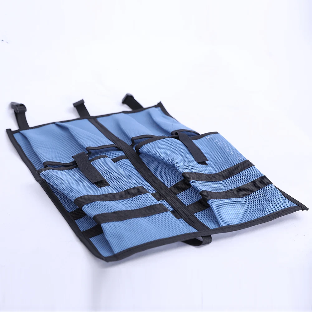 Nylon Mesh Kayak Storage Bag 17.3 * 13.8 In Canoe Seat Kayak Accessories Adjustable Buckle Strap Storage Tool
Nylon Mesh Kayak Storage Bag 17.3 * 13.8 In Canoe Seat Kayak Accessories Adjustable Buckle Strap Storage Tool