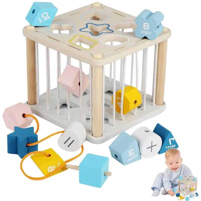 Baby Shape Sorter Toy Classic Wooden Toy With 12 Shapes Classic Wooden Toy Learning Educational Color Sorting Cube Toys For Kids
Baby Shape Sorter Toy Classic Wooden Toy With 12 Shapes Classic Wooden Toy Learning Educational Color Sorting Cube Toys For Kids