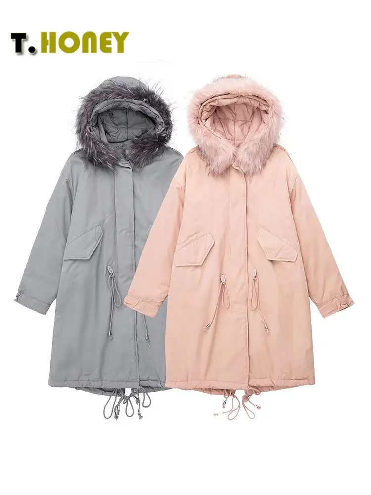 TELLHONEY Women Fashion Front Zipper Hooded Drawstring Cargo Parkas Female Casual Long Sleeves With Pockets Loose Long Outfits
TELLHONEY Women Fashion Front Zipper Hooded Drawstring Cargo Parkas Female Casual Long Sleeves With Pockets Loose Long Outfits