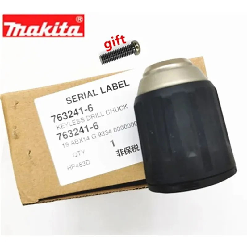 Бесключевой сверлильный патрон Makita, 1/ 2 дюйма 2-13 мм 763241 -6 для XPH12 DHP482 DHP482Z DDF483 DHP483 XFD11 766027 -7
Бесключевой сверлильный патрон Makita, 1/ 2 дюйма 2-13 мм 763241 -6 для XPH12 DHP482 DHP482Z DDF483 DHP483 XFD11 766027 -7