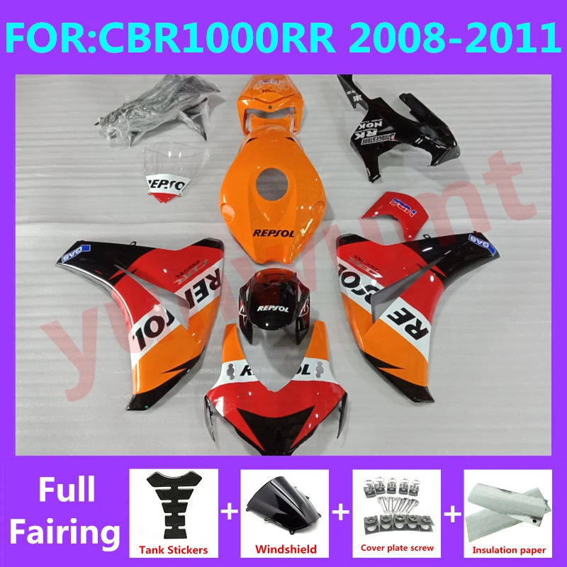 Комплект обтекателей для мотоцикла, подходит для CBR1000RR CBR1000 08 09 10 11 CBR 1000RR 2008 2009 2010 2011
Комплект обтекателей для мотоцикла, подходит для CBR1000RR CBR1000 08 09 10 11 CBR 1000RR 2008 2009 2010 2011