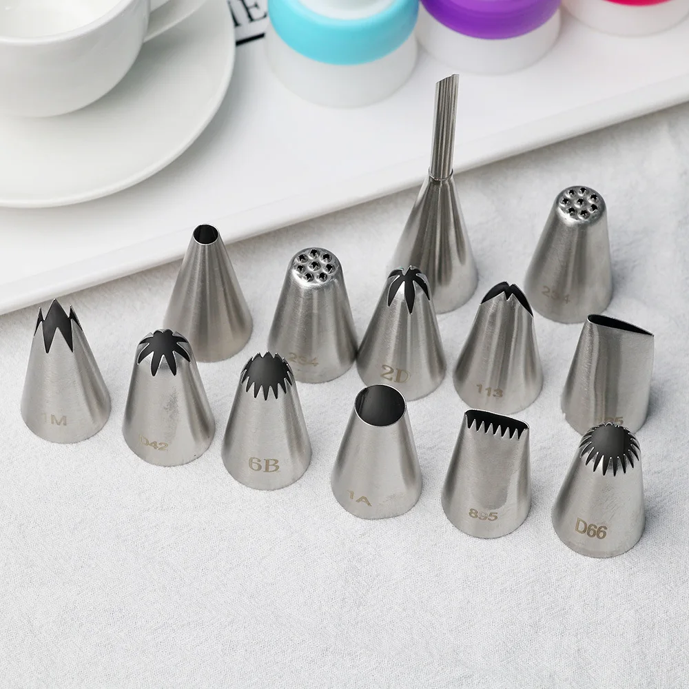 10 pcs Cake Decorating Tips Set Russian Open Star Piping Nozzles Tips Cupcake Cookies Icing Piping Pastry Nozzles
10 pcs Cake Decorating Tips Set Russian Open Star Piping Nozzles Tips Cupcake Cookies Icing Piping Pastry Nozzles