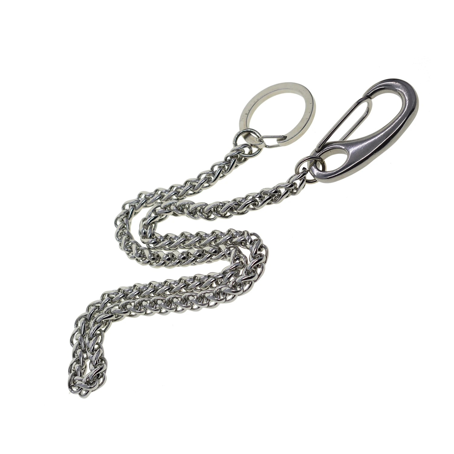 Stainless steel wheat snake wallet jean trousers biker motorcycles chains round spring connector paracord snap clasp
Stainless steel wheat snake wallet jean trousers biker motorcycles chains round spring connector paracord snap clasp