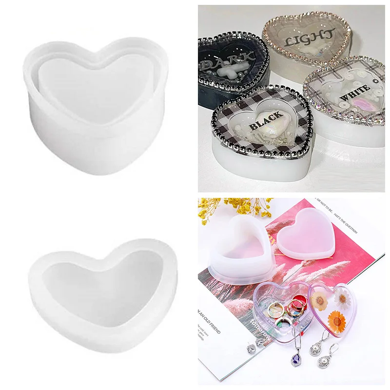 Storage Box Silicone Mold DIY Epoxy Resin Organizadores Mould Earrings Rings Necklace Storage Box Making Gift Box Jewelry Moulds
Storage Box Silicone Mold DIY Epoxy Resin Organizadores Mould Earrings Rings Necklace Storage Box Making Gift Box Jewelry Moulds