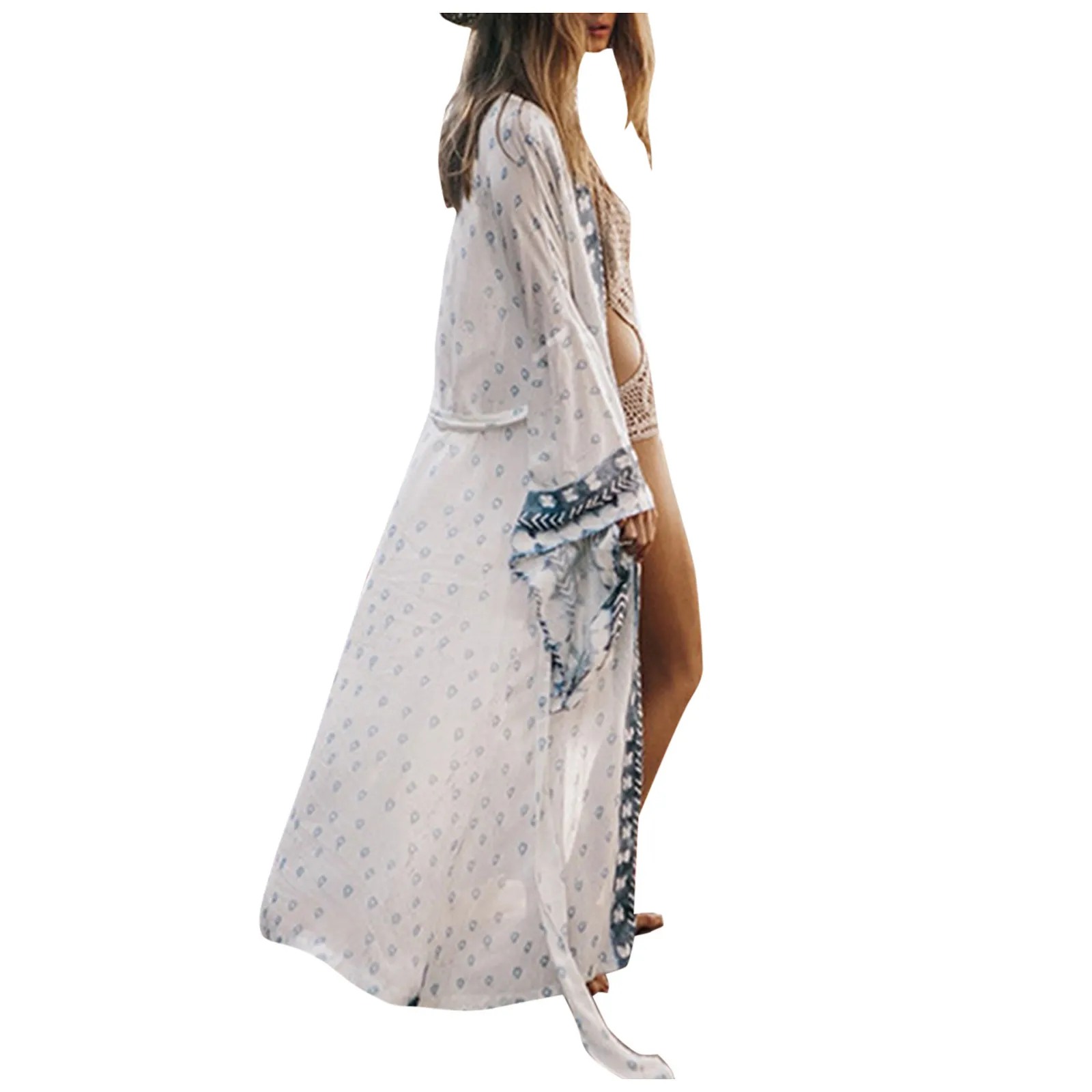 Women's Beach Up Long Sunscreen Bikini Bohemian Sleeve Print Ethnic Cover Swimwears Tankinis Set Swimwears tankinis Beachwear
Women's Beach Up Long Sunscreen Bikini Bohemian Sleeve Print Ethnic Cover Swimwears Tankinis Set Swimwears tankinis Beachwear