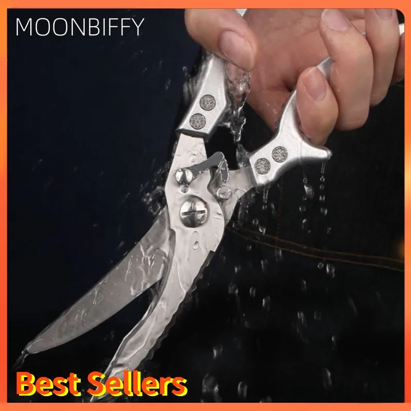 Stainless Steel Chicken Bone Scissors Professional Fishing Duck Meat Cutting Scissors Poweful Boning Shears Cook Scissors Cocina
Stainless Steel Chicken Bone Scissors Professional Fishing Duck Meat Cutting Scissors Poweful Boning Shears Cook Scissors Cocina