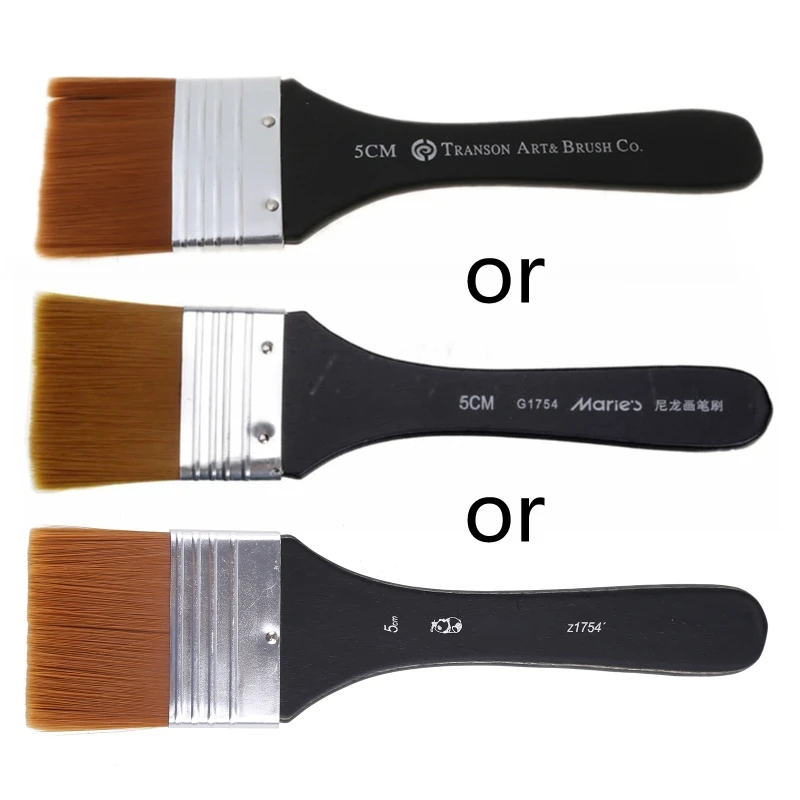 Кисть для рисования маслом с нейлоновой щетиной, 7 моделей
Кисть для рисования маслом с нейлоновой щетиной, 7 моделей