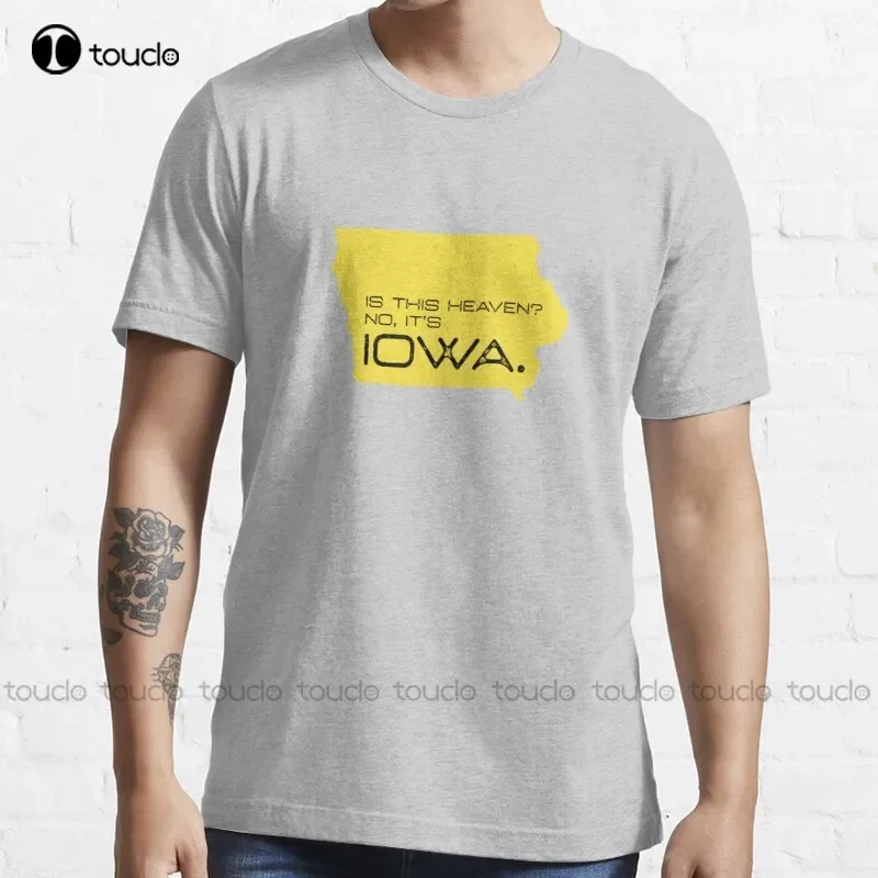 Новая футболка Heavenly Iowa хлопковая на заказ для взрослых и подростков унисекс
