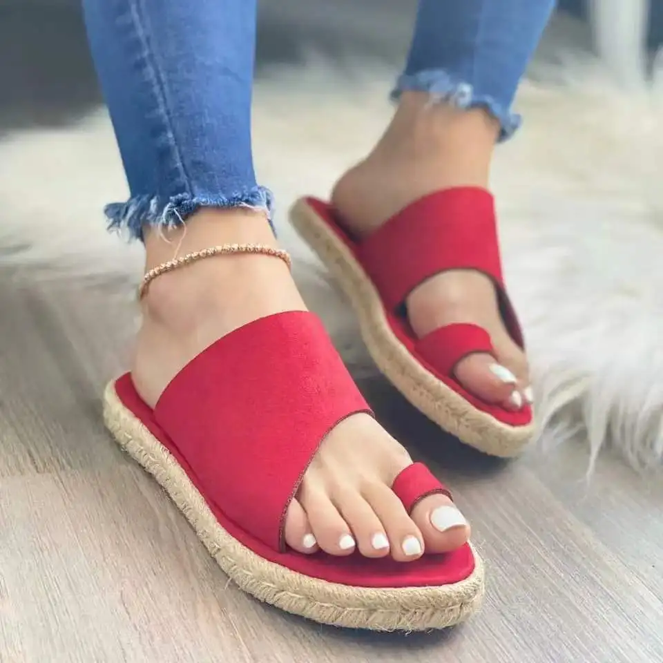Summer New Women Slippers Fashion Flip Flops Flat Hemp Rope Woven Casual Fisherman Sandals Ladies Casual Plus Size 43 Slippers
Summer New Women Slippers Fashion Flip Flops Flat Hemp Rope Woven Casual Fisherman Sandals Ladies Casual Plus Size 43 Slippers