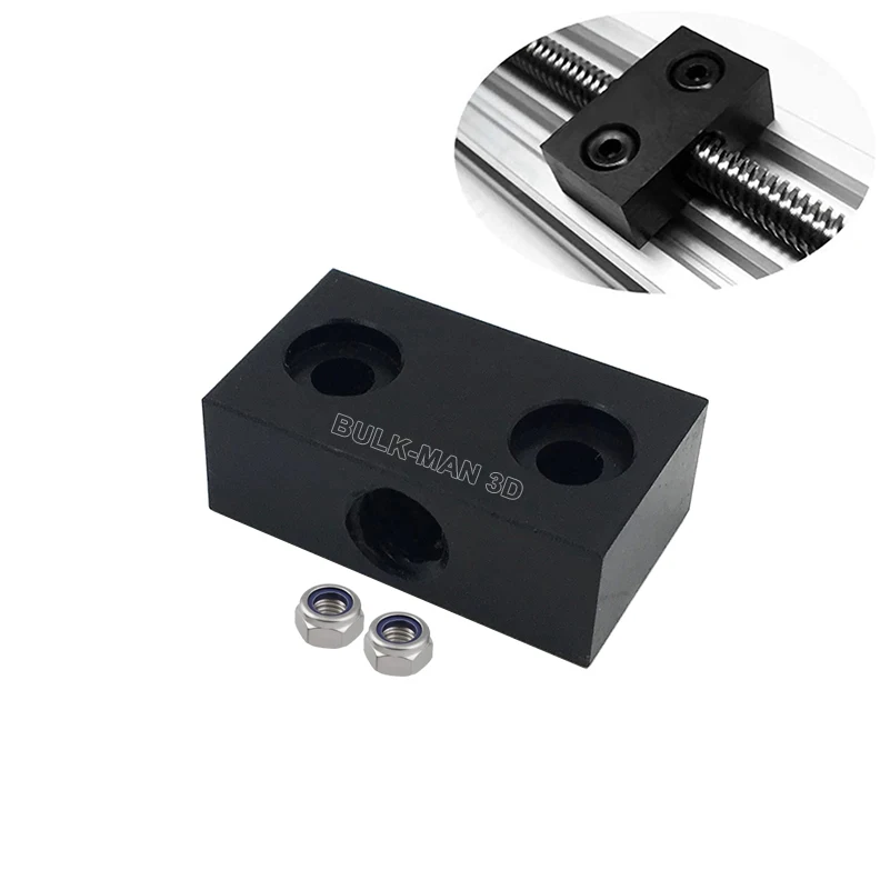 Openbuilds POM ACME Nut Block TR8*8/TR8*4/TR8*2 for Lead 8mm/4mm/2mm T8 ACME Lead Screw
Openbuilds POM ACME Nut Block TR8*8/TR8*4/TR8*2 for Lead 8mm/4mm/2mm T8 ACME Lead Screw