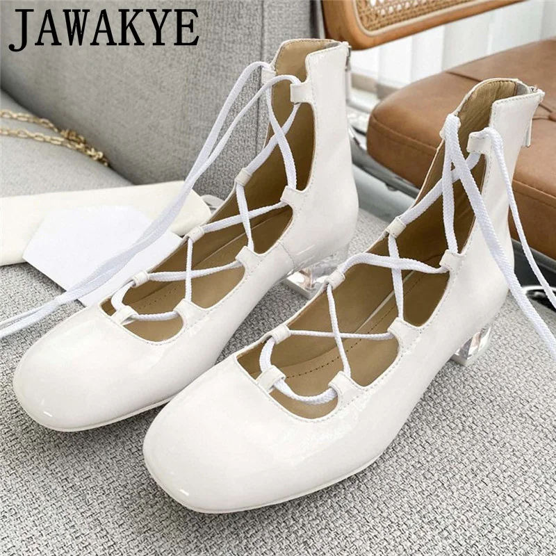 Patent Leather Lace Up High Heels Women Boots Round Toe Square Heels Designer Shoes Women Spring 2022 Retro Knee-high Botines
Patent Leather Lace Up High Heels Women Boots Round Toe Square Heels Designer Shoes Women Spring 2022 Retro Knee-high Botines