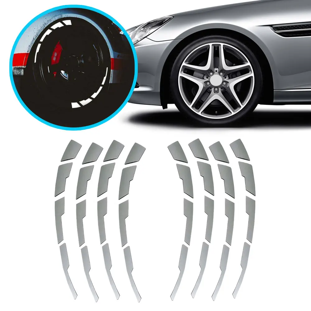 8 Group White Car Tire Reflective Lettering Sticker Blade Style Decor Decal Universal Fits to all 15"16"17"18"19"20"21"22" tires
8 Group White Car Tire Reflective Lettering Sticker Blade Style Decor Decal Universal Fits to all 15"16"17"18"19"20"21"22" tires