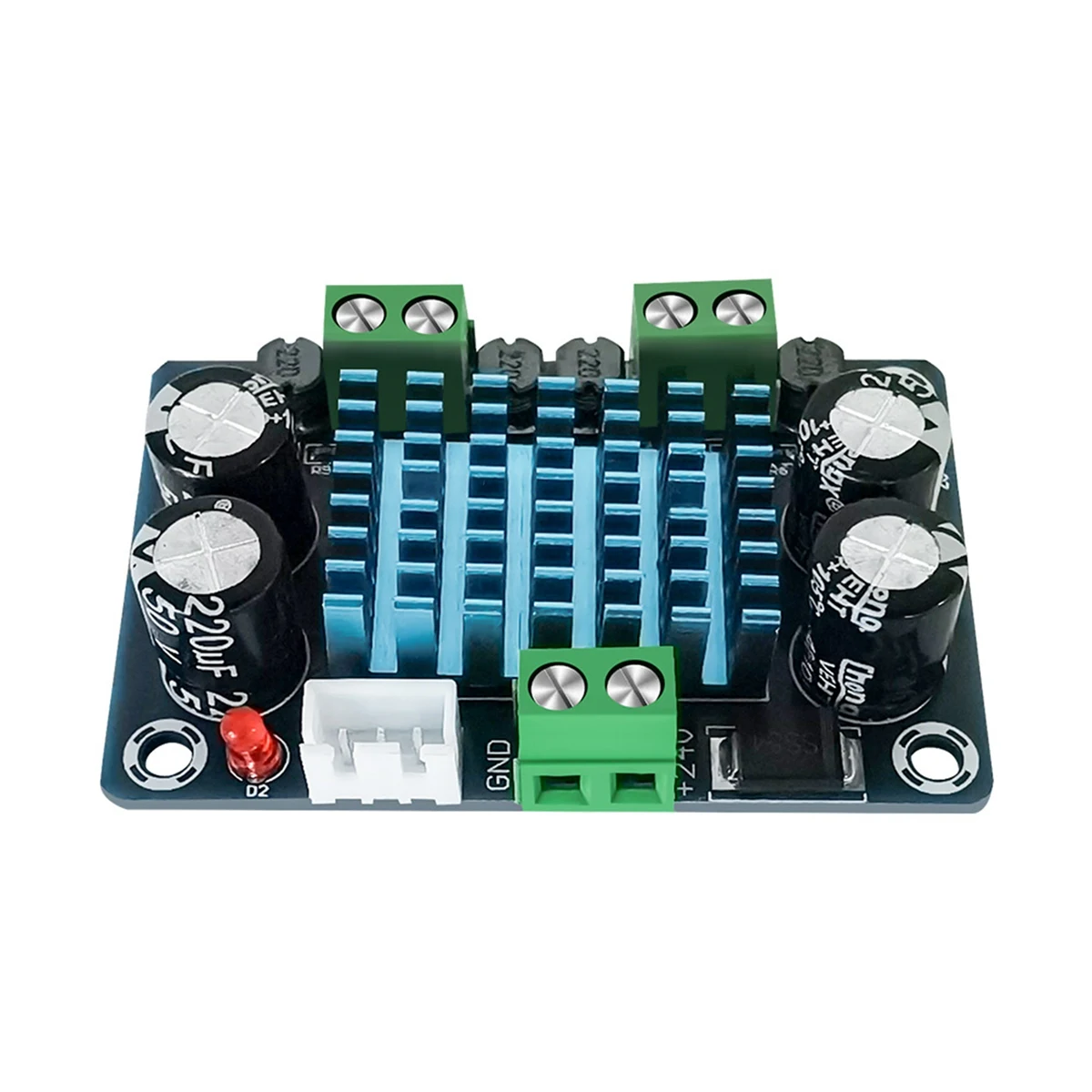 XH-A282 Digital Audio Power Amplifier Board 50W+50W High-Power 2.0 Channel Stereo Audio Amplifier Module DC12-24V
XH-A282 Digital Audio Power Amplifier Board 50W+50W High-Power 2.0 Channel Stereo Audio Amplifier Module DC12-24V