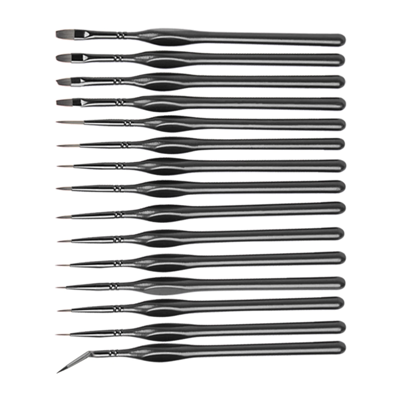 Beginner Craft Models Artist Rock Portable Miniature Fine Tiny Professional Micro Detail Paint Brush Set Art Watercolor Nail
Beginner Craft Models Artist Rock Portable Miniature Fine Tiny Professional Micro Detail Paint Brush Set Art Watercolor Nail