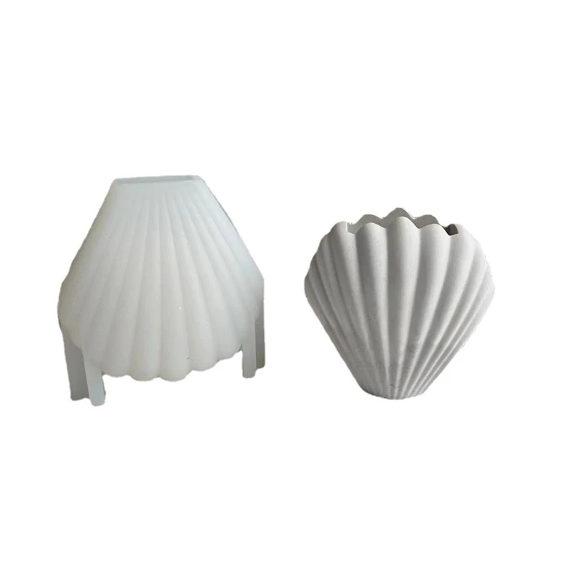 M2EA Silicone Flower Pot Mold Succulent Planter Pot Mold Seashell Gypsum Clay Mould
M2EA Silicone Flower Pot Mold Succulent Planter Pot Mold Seashell Gypsum Clay Mould