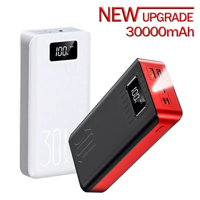 2023New Power Bank 30000mAh Portable Charger LED Typ-c External Battery Power Bank PD Two-way fast charging PoverBank for Androi
2023New Power Bank 30000mAh Portable Charger LED Typ-c External Battery Power Bank PD Two-way fast charging PoverBank for Androi