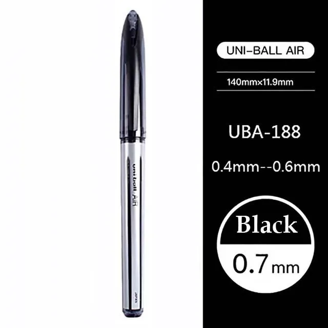 Гелевые ручки Uni Ball Air UBA-188 0.5/0.7 мм
Гелевые ручки Uni Ball Air UBA-188 0.5/0.7 мм