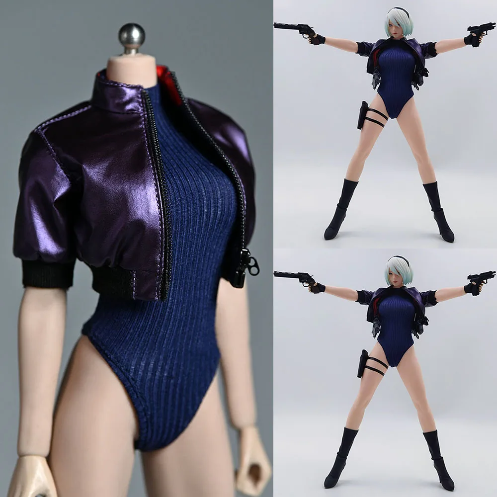 Purple Color 1/6 Jacket Female Solider Figure Accessory Kusanaru Jacket Top High Neck Zipper Coat For 12'' Action Figure Model
Purple Color 1/6 Jacket Female Solider Figure Accessory Kusanaru Jacket Top High Neck Zipper Coat For 12'' Action Figure Model