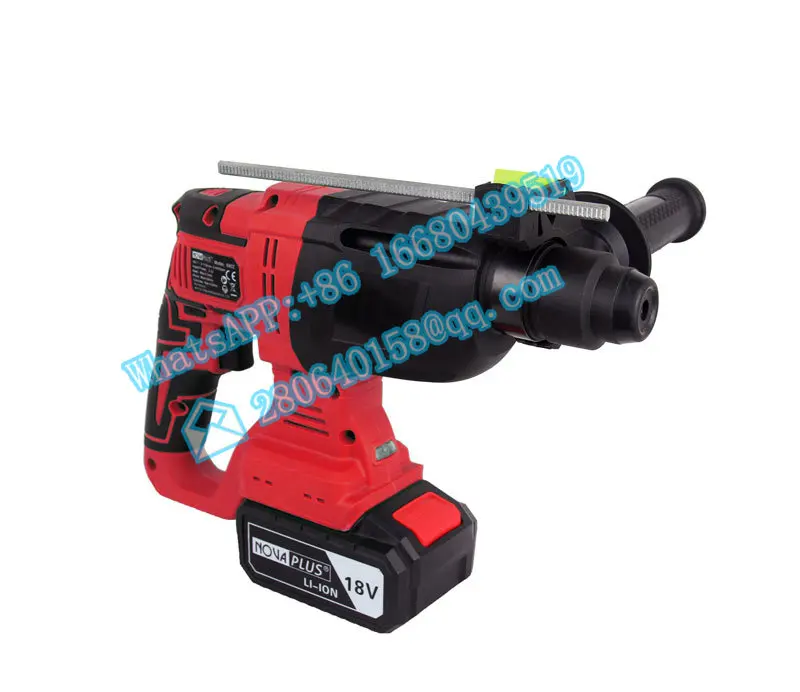 

Caow R Series Electric Tools Cordless Power Hammer Drill Machine SDS PLUS 2.2J Rotary Hammer/drilling 0-1100rpm CN;ZHE CW6802