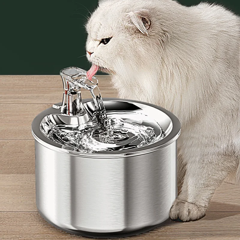 Stainless Steel Automatic Cats Fountain 2L Running Water Drinking For Cat Dog 4-layer Filter Smart Pet Drinker Dispenser Sensor
Stainless Steel Automatic Cats Fountain 2L Running Water Drinking For Cat Dog 4-layer Filter Smart Pet Drinker Dispenser Sensor