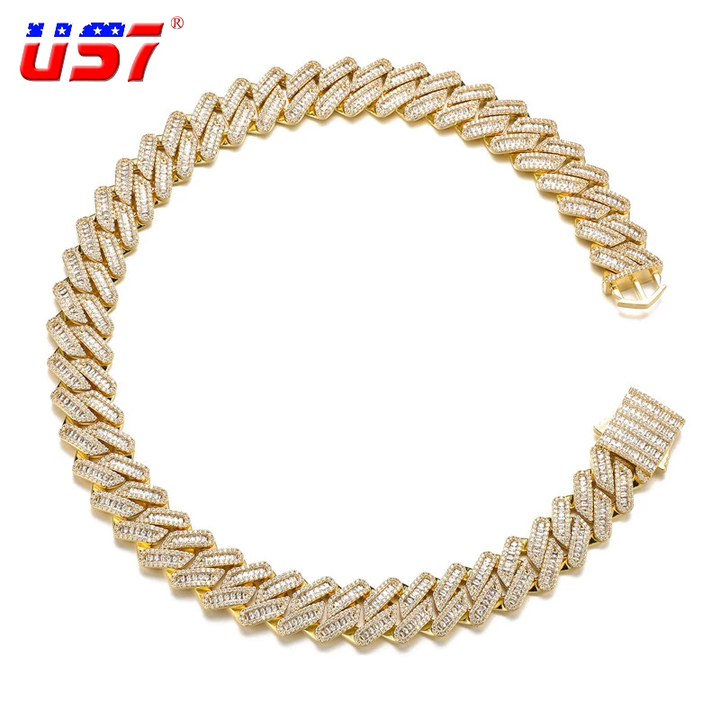 US7 7inch-30inch Men's 20mm Heavy Iced Out Zircon Miami Cuban Link Necklace Choker Bling Hip Hop Jewelry Fashion Charm
US7 7inch-30inch Men's 20mm Heavy Iced Out Zircon Miami Cuban Link Necklace Choker Bling Hip Hop Jewelry Fashion Charm