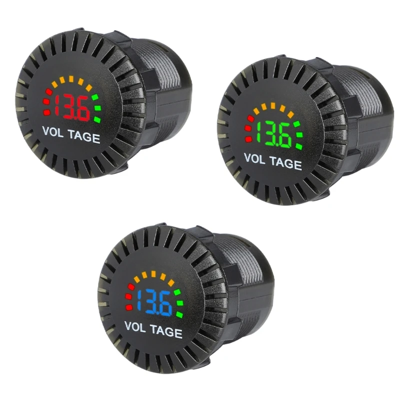 L69A Voltage Meter 12V-24V LED Display Digital Voltmeter 8V-30V Voltmeters Tester
L69A Voltage Meter 12V-24V LED Display Digital Voltmeter 8V-30V Voltmeters Tester