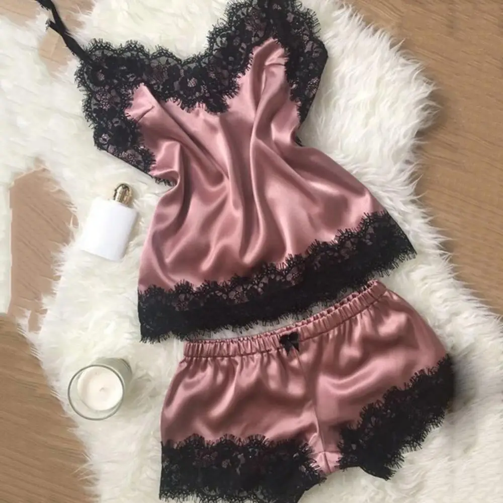 Women De Silky Vest Pajama Strap 잠옷 Sleepwear Nightwear Conjuntos Shorts Velvet Outfit Lace Sexy Pijama Sets Top Satin Lace
Women De Silky Vest Pajama Strap 잠옷 Sleepwear Nightwear Conjuntos Shorts Velvet Outfit Lace Sexy Pijama Sets Top Satin Lace