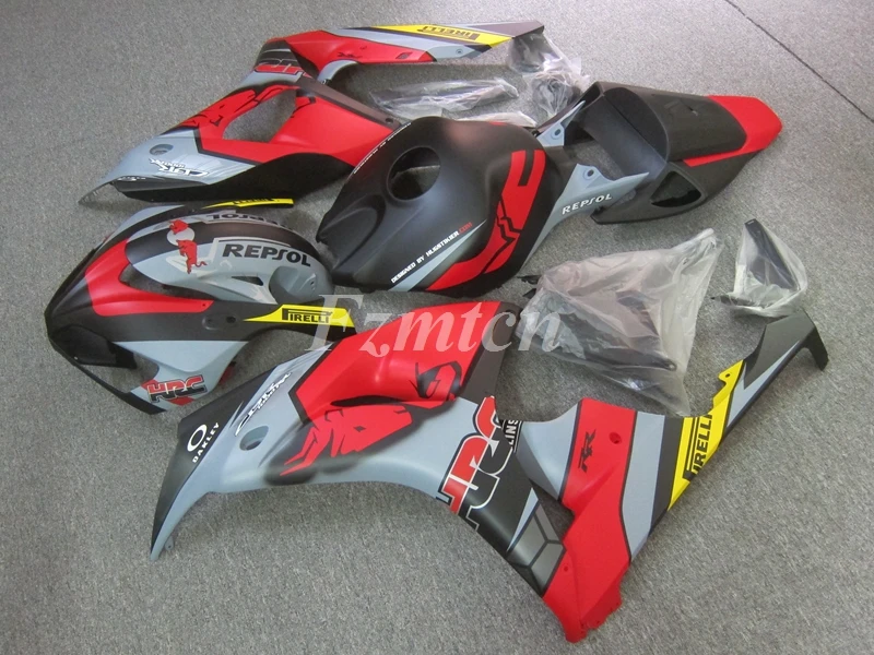 Новый комплект обтекателей для мотоцикла из АБС-пластика, подходит для HONDA CBR1000RR 2006 2007 06 07, красного и матового цвета
Новый комплект обтекателей для мотоцикла из АБС-пластика, подходит для HONDA CBR1000RR 2006 2007 06 07, красного и матового цвета