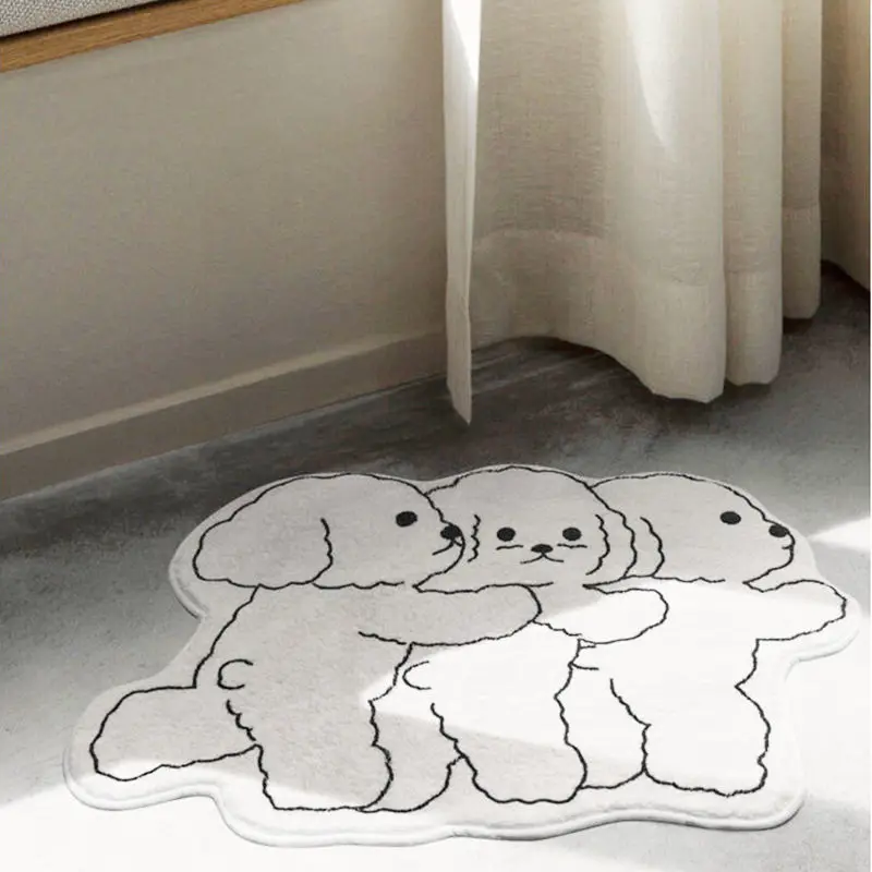 Cartoon Plush Mat Dog Elephant Bear Animals Creative Japanese Style Lovely Home Decor Children's Room Bedroom Soft Carpet 2022
Cartoon Plush Mat Dog Elephant Bear Animals Creative Japanese Style Lovely Home Decor Children's Room Bedroom Soft Carpet 2022