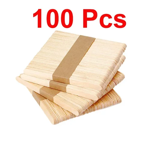 Палочки UPORS деревянные для фруктового льда, длина 100 см, 50/11,4 шт./компл.