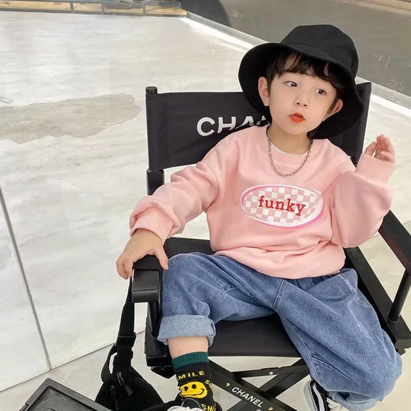 Autumn And winter New Boys' Tops Winter Warm Boys Pullovers Round Neck unisex Pullover loose leisure Long Sleeve Sweater Selling
Autumn And winter New Boys' Tops Winter Warm Boys Pullovers Round Neck unisex Pullover loose leisure Long Sleeve Sweater Selling