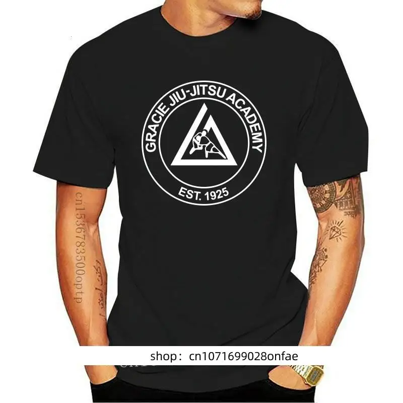 Новинка, футболка Gracie Jiu Jitsu, Мужская хлопковая футболка с рисунком под кожу, с рисунком под звезду
Новинка, футболка Gracie Jiu Jitsu, Мужская хлопковая футболка с рисунком под кожу, с рисунком под звезду