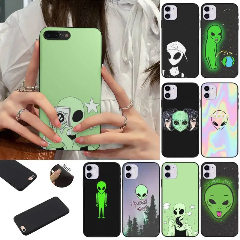 Alien Space Phone Case Fundas Shell Cover For Iphone 6 6s 7 8 Plus Xr X Xs 11 12 13 Mini Pro Max
Alien Space Phone Case Fundas Shell Cover For Iphone 6 6s 7 8 Plus Xr X Xs 11 12 13 Mini Pro Max