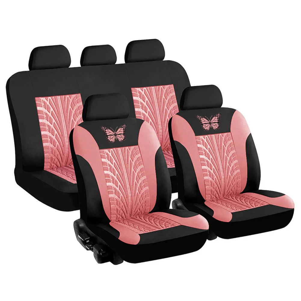 Car Seat Cover Universal Styling Full set Butterfly 3D Tire Print Interior Accessories Automobile Protector Car Seat Cover Kit
Car Seat Cover Universal Styling Full set Butterfly 3D Tire Print Interior Accessories Automobile Protector Car Seat Cover Kit