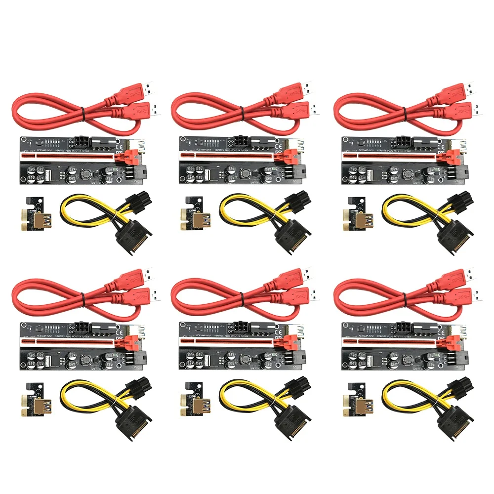 VER010S PLUS PCI-E 1X до 16X Райзер-карта Удлинительный Кабель USB 3,0 Высокоскоростная видеокарта 8 твердых конденсаторов красный
VER010S PLUS PCI-E 1X до 16X Райзер-карта Удлинительный Кабель USB 3,0 Высокоскоростная видеокарта 8 твердых конденсаторов красный