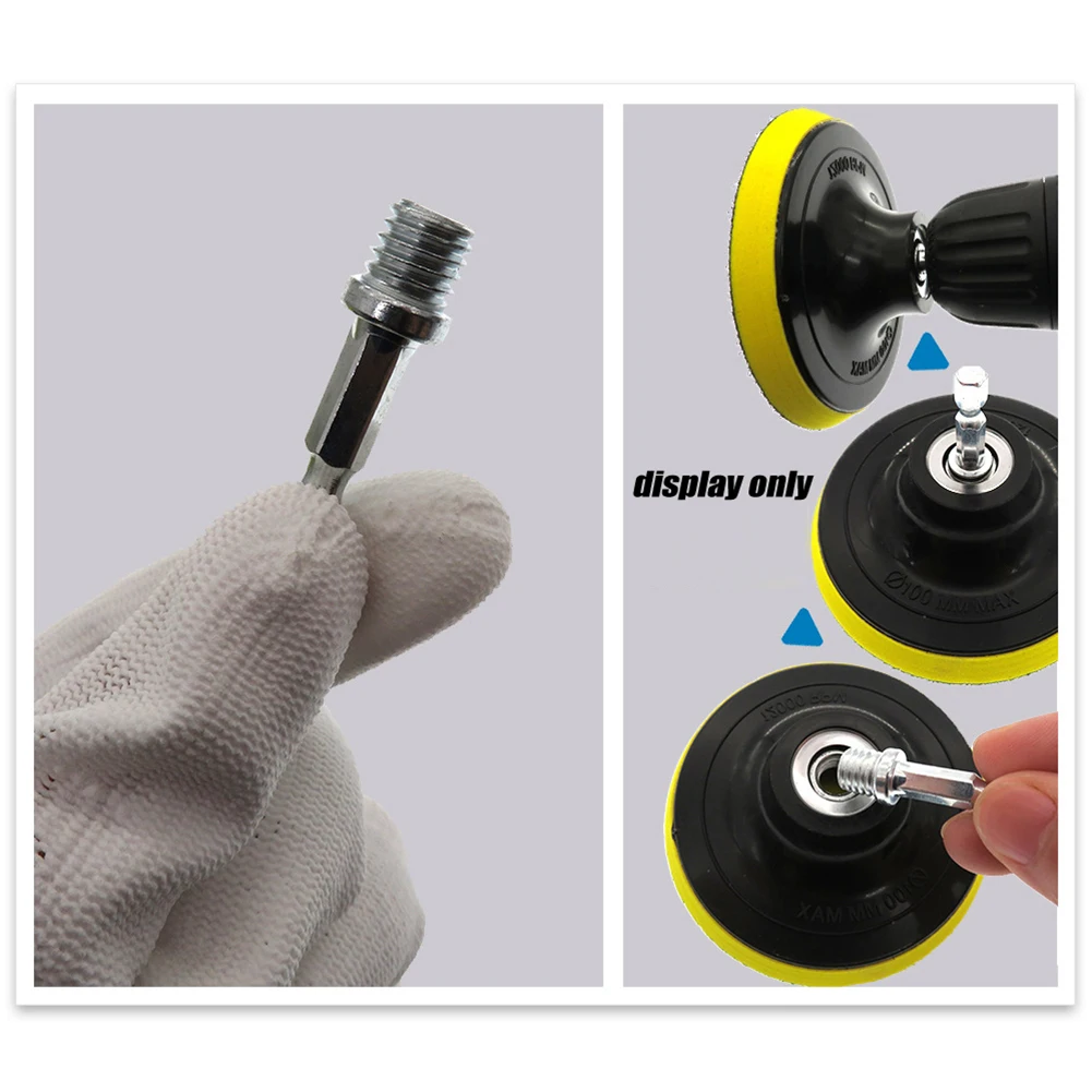 10pcs Hex Shank Connecting Rod Adapter Kit Drill Chuck M10 Metal Polishing Disc Connection 6.35mm Shank Diameter Connecting Rod
10pcs Hex Shank Connecting Rod Adapter Kit Drill Chuck M10 Metal Polishing Disc Connection 6.35mm Shank Diameter Connecting Rod